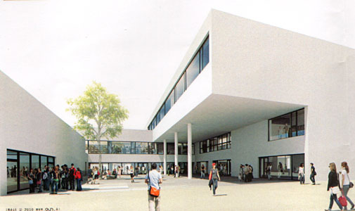Osnovna škola, Korneuburg, pasivni objekat